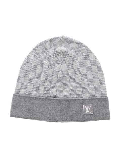 lv hat gray|louis vuitton monogram beanie.